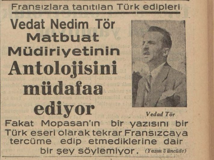 ERKEN CUMHURİYET DÖNEMİ  TÜRK EDEBİYATINDA ANTOLOJİ TARTIŞMASI 