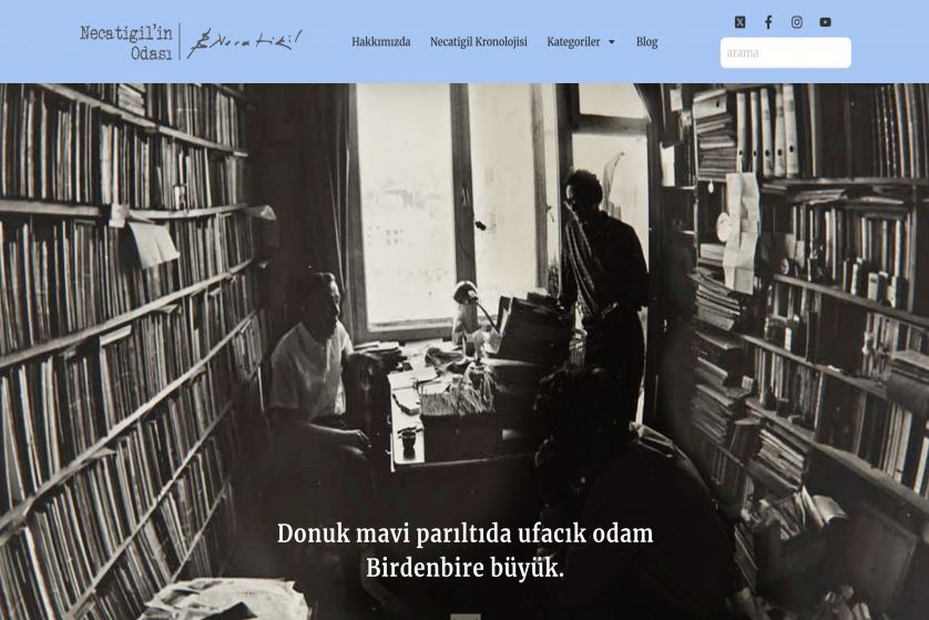 BEHÇET NECATİGİL 110 YAŞINDA