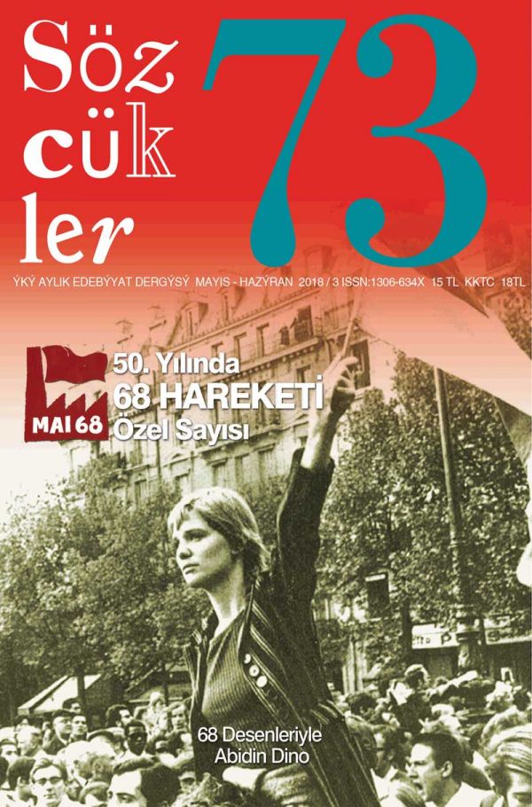 Sözcükler Dergisi 73. Sayı Kapağı