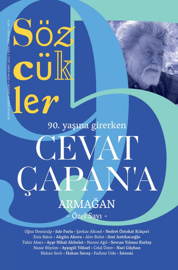 Sözcükler Dergisi 95. Sayı Kapağı