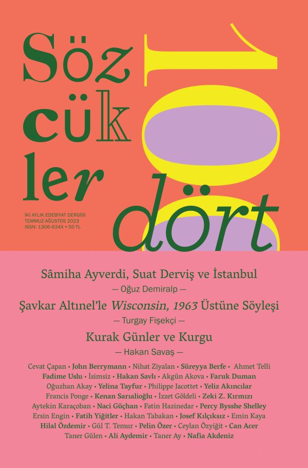 Sözcükler Dergisi 104. Sayı Kapağı